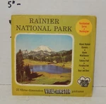 Sawyer's View-master #105-107 Set Rainer National Park 1953 Issue Washington. Fixed Price $25.97.