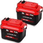 2PACK 9.0AH For Craftsman Volt Max Li-ion Battery CMCB204 CMCB202 CMCB201. Fixed Price $74.99.