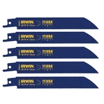 Irwin 372618P5 6" Reciprocating Bi-metal Saw Blades, Metal-cutting, Tpi, 5-PK. Fixed Price $12.44.