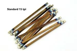 Pegas Pinned Scroll Saw Blades 76/134 Mm 3"/5" 7/9/10/15/18/20/25 Tpi Swiss Made. Fixed Price $12.20.