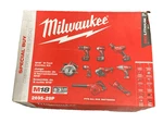 Milwaukee M18 Combo Kit 1/2" Cordless Power Tools Set, Red/black 2695-29P. Fixed Price $899.99.