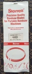 Starrett Bandsaw Powerband Matrix Ii 3' 7/8"X1/2X .020X14-18/S Edp NO.17100. Fixed Price $10.00.