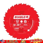 10 Inch Carbide Ripping Blade 24 Teeth Non Stick Coated Durable Laser Cut Red. Fixed Price $50.05.