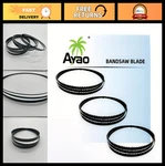 72" Bandsaw Blades Assortment (1/8", 1/4", 3/8") For Delta, Wen & Shopsmith - 3P. Fixed Price $45.99.