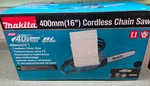 Makita Xgt 16 In. 40V Max Brushless Electric Battery Chainsaw (tool Only). Fixed Price $150.00.