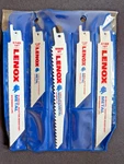 Lenox 5-PIECE Reciprocating Saw Blade Set (20502-546A) Factory Packaging. Fixed Price $14.97.