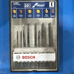 Bosch Wood Jig Saw Blades 8 Piece Set, T10RC T-shank Swiss. Fixed Price $16.91.