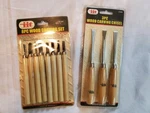 Illinois Industrial Tool 8 Pc Wood Carving Set And 3 Chisel New. Fixed Price $18.99.