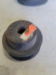 Browning BK25 One Groove V-belt Pulley 1/2 Inch Bore, Set Screw, Nos Free Ship. Fixed Price $12.99.