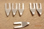 Vintage Delta Milwaukee Rockwell Scroll Saw Blade Guide Plates F. Fixed Price $55.00.