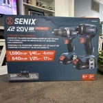 Senix 20V Brushless 1/2 Drill/driver &1/4"IMPACT Combo Kit, Batteries. Fixed Price $89.99.
