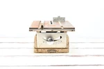 Vintage . Sears Roebuck Craftsman Table Saw Model No 103-21041 Work Bench To. Fixed Price $128.00.