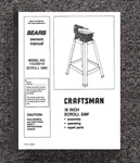 16" Scroll Instruction Manual Fits Craftsman Saw Model # 113.236110. Fixed Price $15.97.