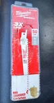 Milwaukee 48-01-6035 6" Tpi Sawzall Blades 50 Pack Nail Embedded Wood New!!. Fixed Price $75.96.