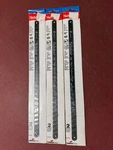 Nicholson High Carbon Steel Hack Saw Blades 18 Tpi X 12", 3 Packs Of Per. Fixed Price $27.79.