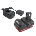Tool Shop 18 Volt Lithium Ion 1.5 Ah Battery And Multi Chemistry Charger Kit Set. Fixed Price $79.92.