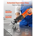 Corded Reciprocating Saw 120 Volt 7.5 Amp 2800 Spm Variable Speed 118. Fixed Price $72.05.