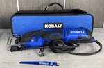 Kobalt K6RS-06A 6-AMP 120V Corded 6AMP Reciprocating Saw, Zippered Bag & Blade. Fixed Price $40.62.