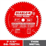Diablo D0756N Tooth Non-ferrous Metals Plastics Saw Blade 7-1/4 Dia. In.. Fixed Price $42.97.