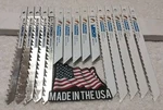 15PC Lenox Wood/ Assorted Sizes Bi-metal Jigsaw Blade Set Usa. Fixed Price $22.78.