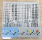 Bosch Jigsaw Blades Wood/metal T118A T118B (2) T119BO T101B T144D. Fixed Price $9.95.