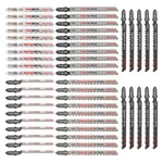 50 Piece Contractor Jigsaw Blades Set With Storage Case, Assorted T-shank Jig.... Fixed Price $28.74.