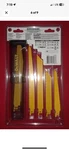 New Dewalt 16-PIECE Reciprocating Saw Blade Kit & Tough Case, DW4899 Made Usa. Fixed Price $22.00.