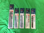 Reciprocating Saw Blades, RPRW8,RPRM6,RM624,RHN66,RCFP66-2. (one Lot Of 5) Bosch. Fixed Price $65.99.