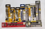 Dewalt Irwin & More Titanium Split Pilot Point Drill Bit Mixed Set Of 9. Fixed Price $68.00.