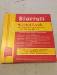 Vintage New Old Stock Starrett Welded Bands 7' 9"L 1/2" Wide 3 Teeth. Fixed Price $12.99.
