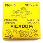 Picador Wobble Saw Washer Set Of 4 FIG.116. Fixed Price $24.49.