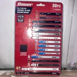30 Pc Shank General Purpose Jigsaw Blade Assortment For Wood Metal. Fixed Price $16.99.