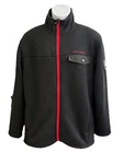 A1 Spyder Black Red Full Zip Down Men's Fleece Long Sleeve Jacket Large. Fixed Price $14.48.