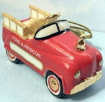 Lenox My Vintage Toy Fire & Rescue Truck Ornament Retro 3.5" #883441 New Box. Fixed Price $34.50.