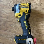 Real -dewalt DCF850B Atomic 20V Max 1/4 Inch Cordless Impact Driver. Fixed Price $40.00.