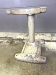 Sears Craftsman Cast Iron 8" Table Saw Pedestal Base Tubular Column Stand. Fixed Price $179.95.