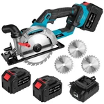 Copduzi 6" Cordless Circular Saw, Sierra Inalambrica Blue& Black. Fixed Price $145.99.