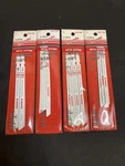 (1-5PK)-MILWAUKEE High-quality Performance 5-1/4" 24 Tpi Bi-metal Jig Saw Blade. Fixed Price $29.99.