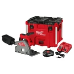 Milwaukee 2831-21 M18 Fuel 18V 6-1/2" Cordless Li-ion Plunge Track Saw Kit. Fixed Price $669.00.