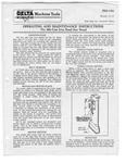 Delta Rockwell PM-1593 No. 886 Cast Iron Band Saw Stand Instructions. Fixed Price $20.24.