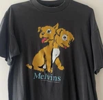 The Melvins Vtg 1993 Houdini Black Short Sleeve Unisex Tshirt Women KH12306. Fixed Price $25.99.