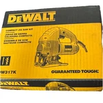 Dewalt DW317K Corded Compact Jigsaw Kit 120V W/ Case Blades 45 2-1/2IN. Fixed Price $149.00.