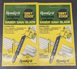 2 Remgrit Saber Saw Blades Coarse Tungsten Carbide SB-130H Universal Shank. Fixed Price $9.95.
