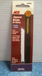 Ace 2-3/4" 24 Tpi Jigsaw Blade, Bi-metal (2035426) Fs. Fixed Price $10.00.