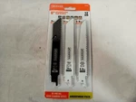 Warrior 6" Reciprocating Saw Blades Assortment Pack Of 12 Black And White. Fixed Price $12.50.