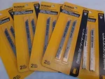 10 Qty Dewalt Jig Saw Blades Hcs Tpi DW3712H2 Piece Pack 5. Fixed Price $15.00.