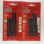 Lot Of 2 Vermont American 30034 5 Piece Set Wood Metal U-shank Jig Saw Blades. Fixed Price $9.85.