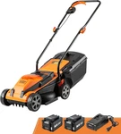 Lawnmaster CLM2413A 24V 13-INCH Cordless Mower W/ 2X4.0AH Batteries & Charger. Fixed Price $144.90.