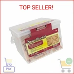 Milescraft 53460003 Pin BUCKET-375 Wooden DOWELS-1/4IN (200 Pcs.) -5/. Fixed Price $13.69.