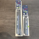 Metal Cutting Reciprocating Saw Blades 9 & 6 10PC Lot Bosch Edge Heavy. Fixed Price $39.99.